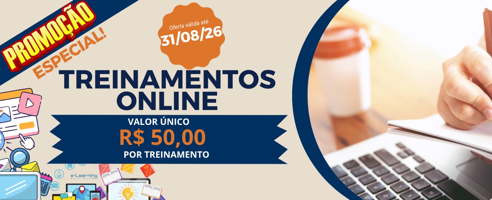 Promoção especial até 31/08/2026