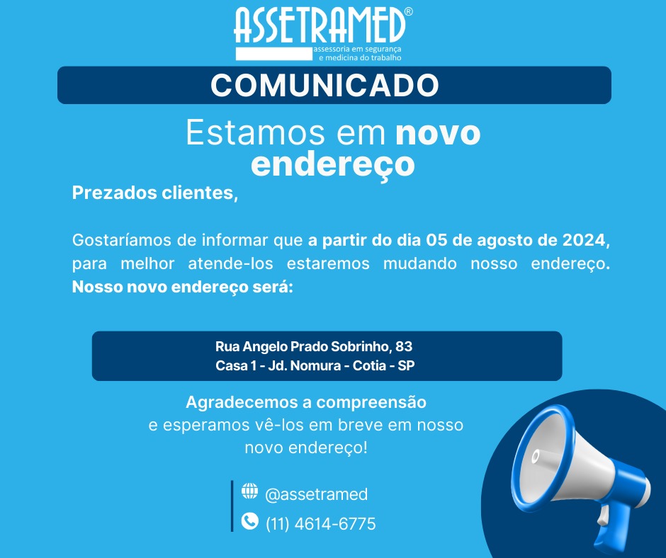 Assetramed novo endereço